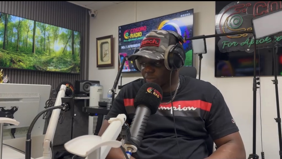 David Ollybeatz at Cosoro Radio studio